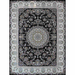 فرش پارمین 1200 شانه اکریلیک طرح اسلیمی کد 30104
