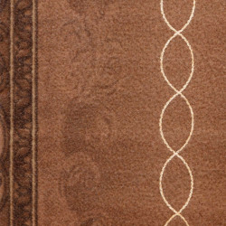 موکت نمدی ظریف مصور طرح اپادانا رنگ نسکافه ای کد 6722
